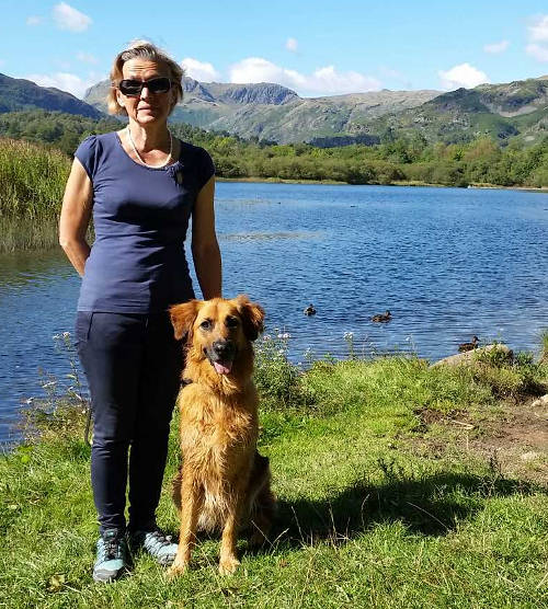 (Picture of Martine and April.)