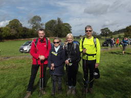 (Picture of David, Annette, Martine and Simon. )